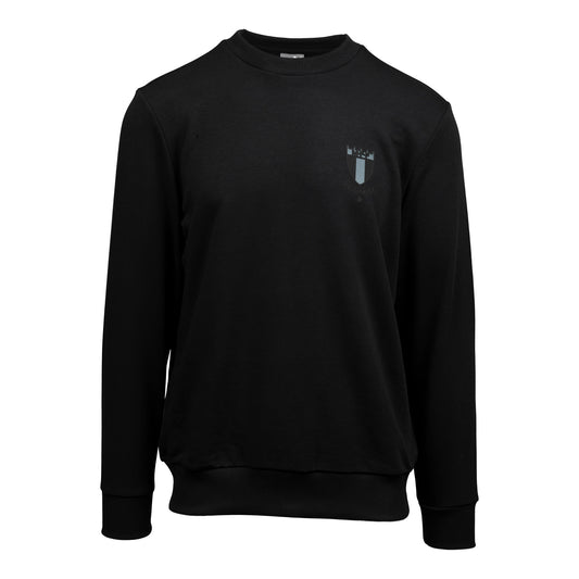 Puma sweater svart ton i ton