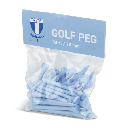 Golfpeg ljusblå 30-pack