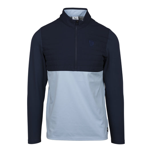 Puma Cloudspun Tech Hybrid 1/2 Zip Deep Navy 