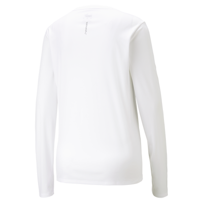 Puma RUN FAVORITE LS TEE W PUMA White 