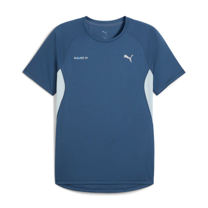 Puma M RUN VELOCITY TEE (POLY) Dark Indigo 