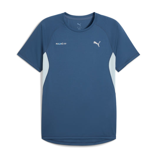 Puma M RUN VELOCITY TEE (POLY) Dark Indigo 