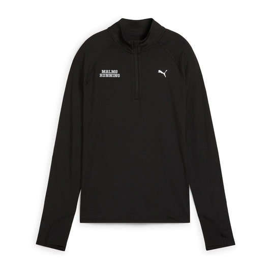 Puma W RUN VELOCITY CLOUDSPUN 1/4 ZIP Black