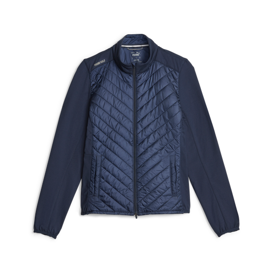 Puma W Frost Quilted Jacket Navy Blazer