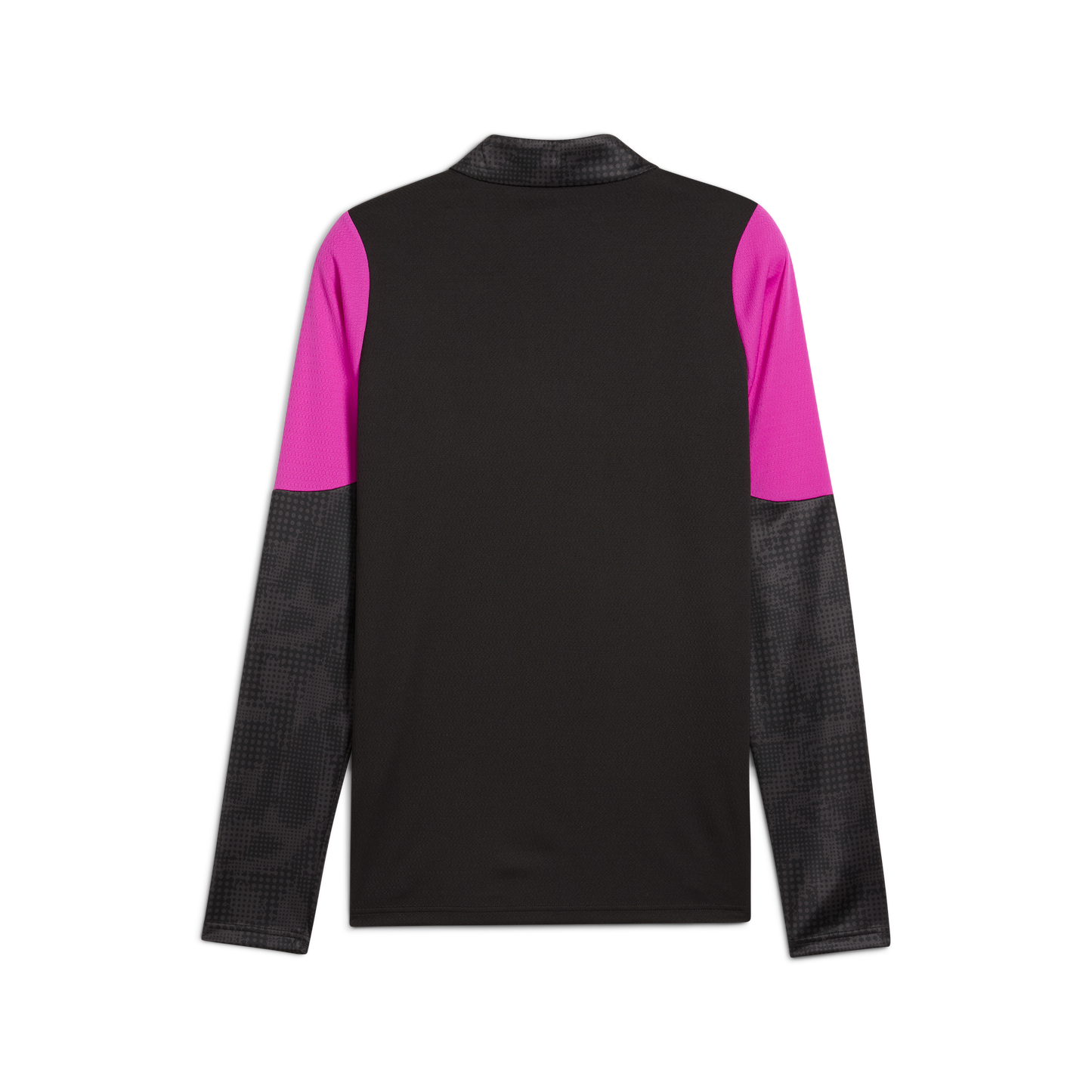 Puma teamCUP Training 1/4 Zip Top Black Deep Orchid 25
