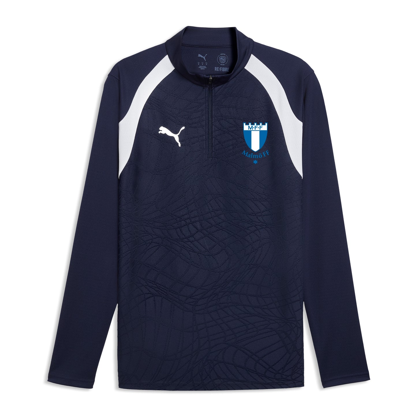Puma teamFINAL26 Training 1/4 Zip Top Navy