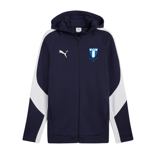 Puma teamEVOSTRIPE Hooded Jacket navy