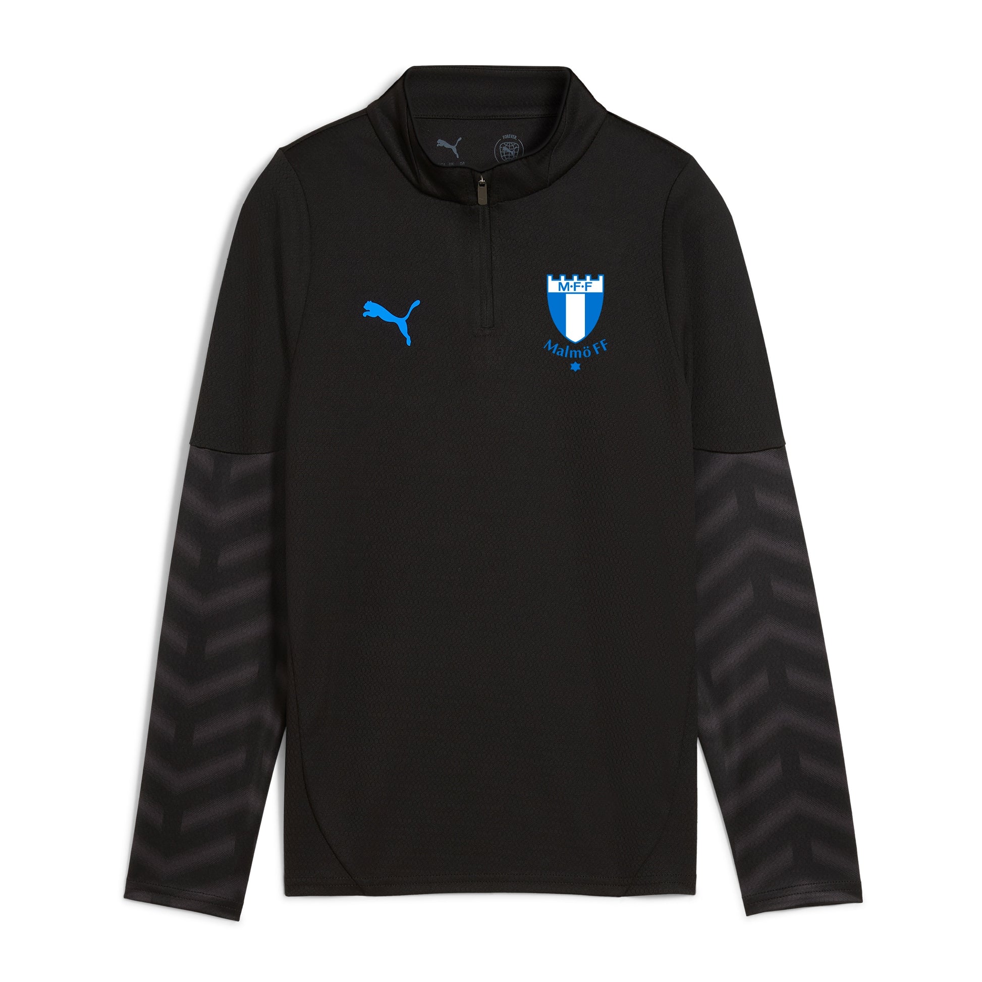 Puma individualCUP 1/4 Zip-Top jr Black 25