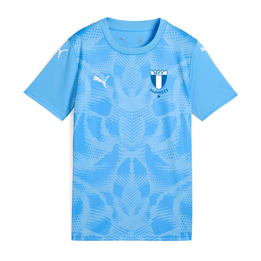 Puma teamULTIMATE Jersey Jr Light Blue 25