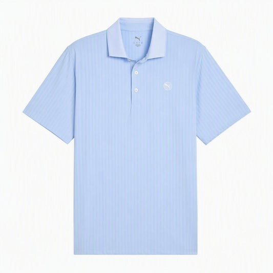 Puma MATTR Stripe Jacquard Polo Haute Tropic 
