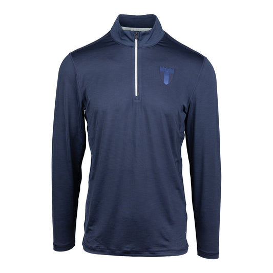 Puma YouV 1/4 Zip Navy Blazer 