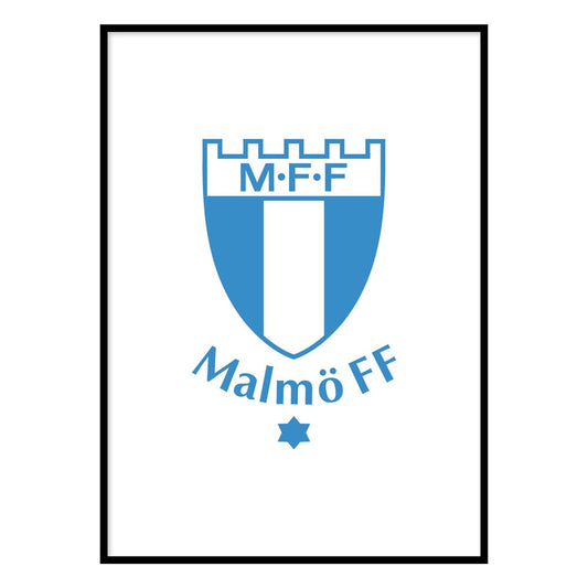 Poster MFF sköld vit