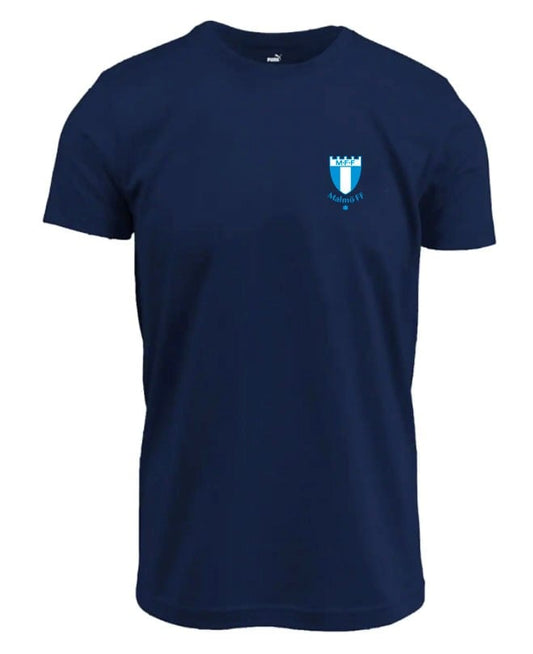 Puma t-shirt liten logo marinblå