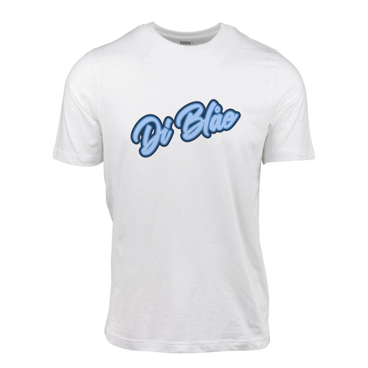 T-shirt vit Di blåe