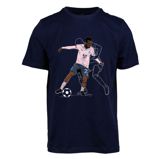 T-shirt barn marinblå Taha Ali