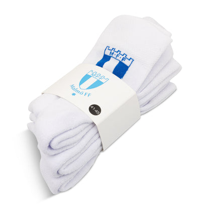 3-pack sportstrumpor vita