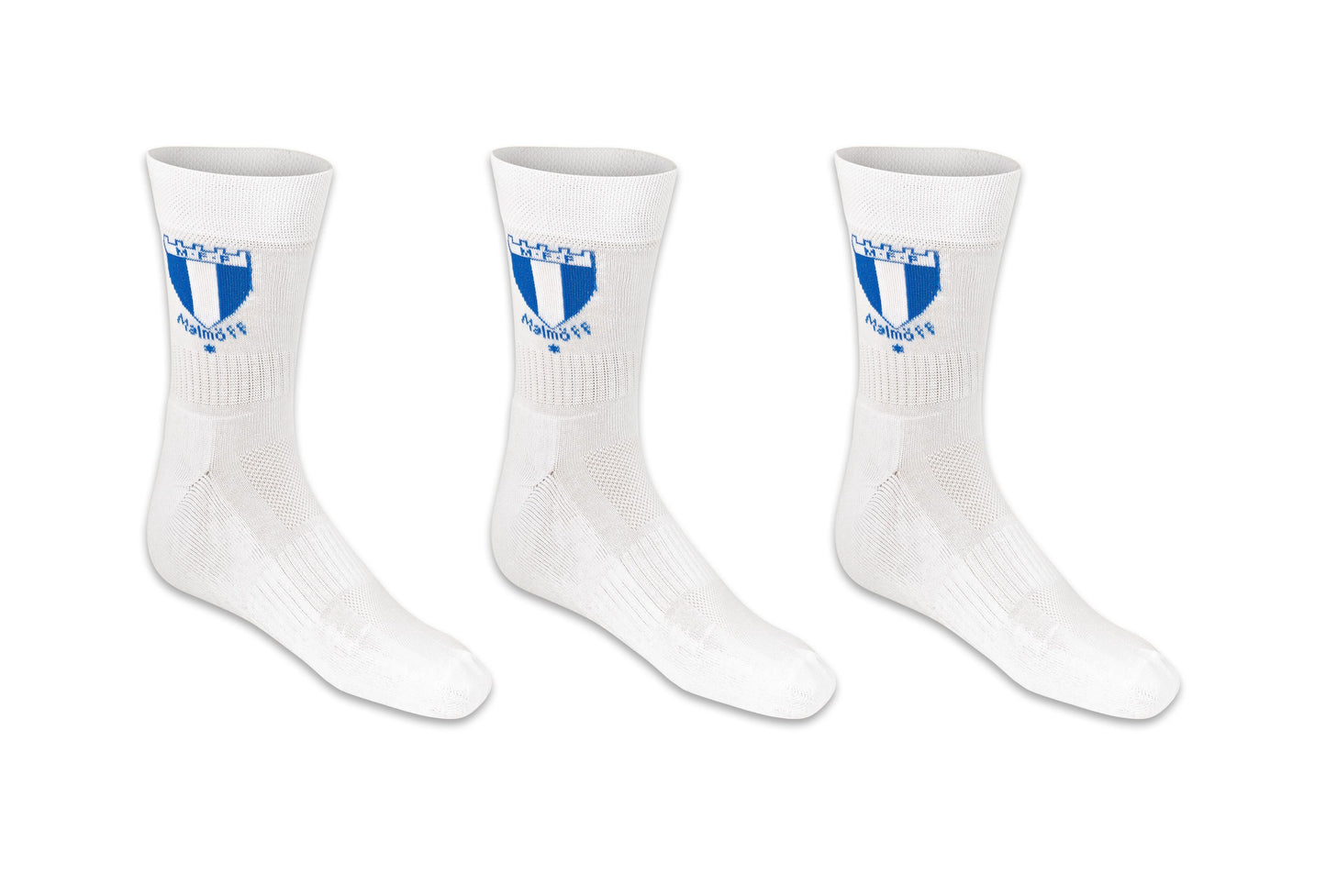3-pack sportstrumpor vita