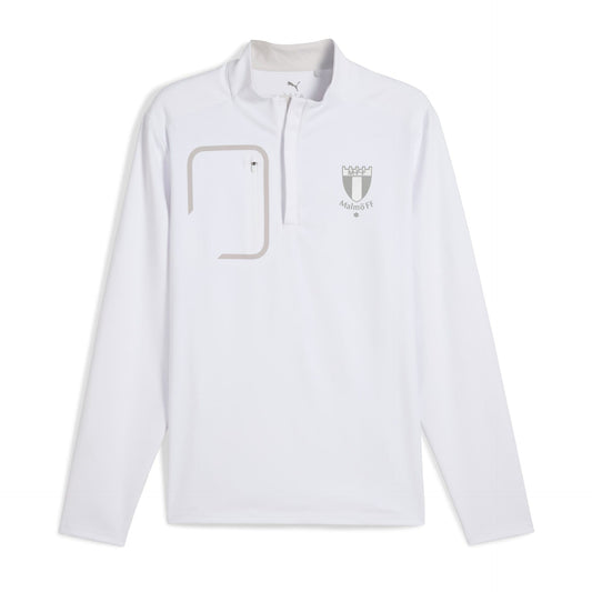 Puma Cloudspun Tech 1/4 Zip White Glow 