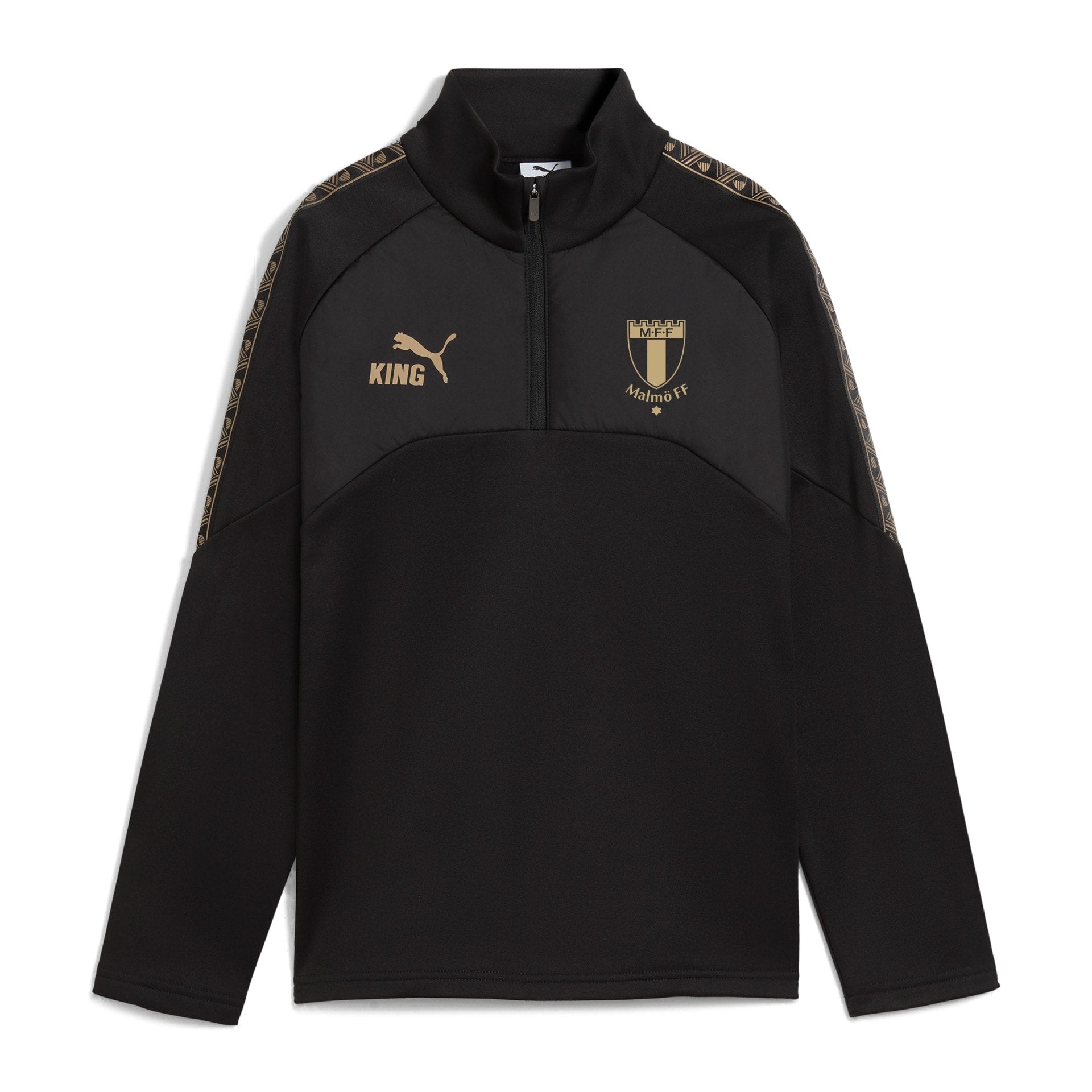 Puma KINGwinter 1/4 Zip-Top 2.0 jr Black