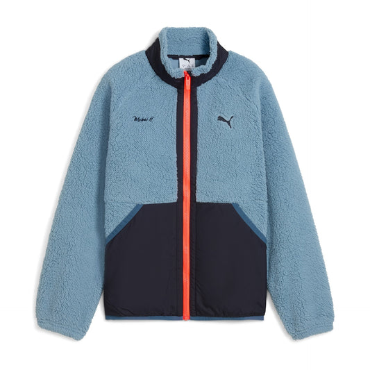 Puma Hybrid Sherpa Jacket Jr Cool Blue 