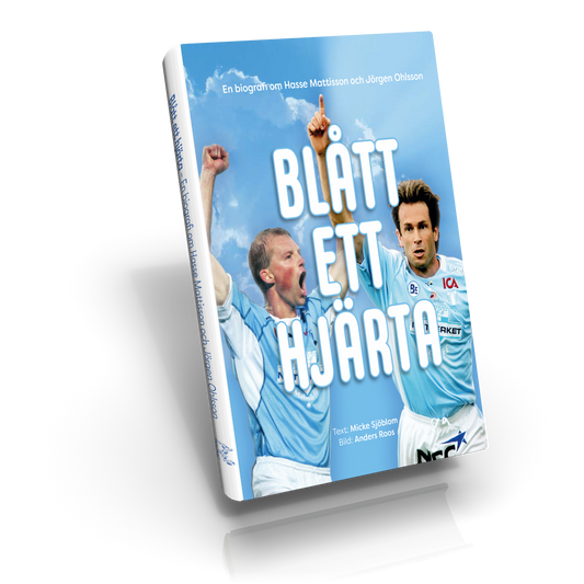 Bok Blått ett hjärta