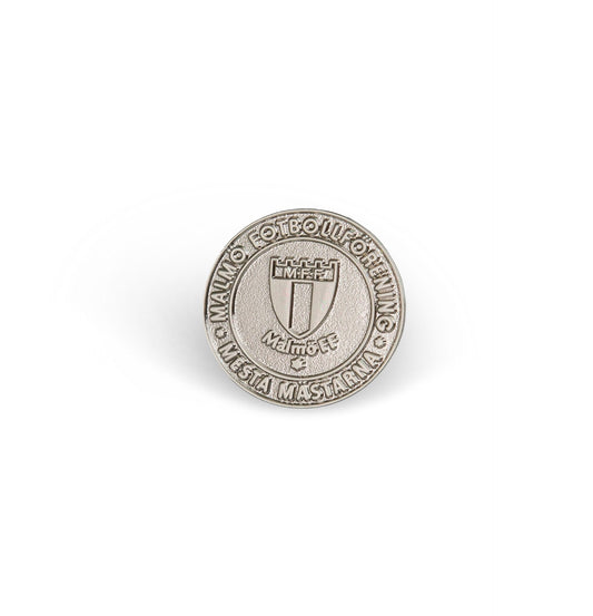 Pin rund silver