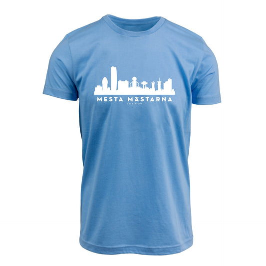 T-shirt ljusblå Mesta Mästarna